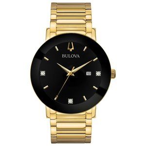 Bulova Men's Indicator Gold Watch w/ box!